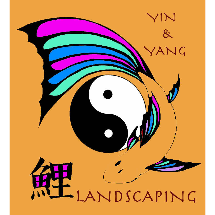 yin&yang landscaping logo