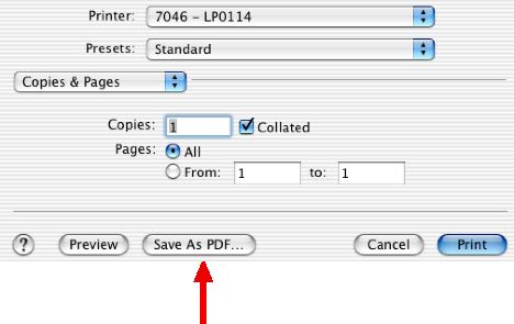 OS X Save as PDF image